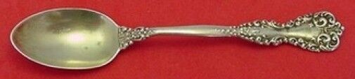 Revere by International Sterling Silver Demitasse Spoon Gold-washed 4"