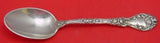 Marechal Niel by Durgin Sterling Silver Teaspoon with Monogram 5 3/4" Flatware