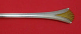 Regency Shell Gold by Lunt Sterling Silver Sugar Spoon 6 1/8" Vintage Serving
