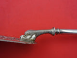 Austrian .800 Silver Fish Server HH AS pierced blade 3-D Dolphin 11 1/2"
