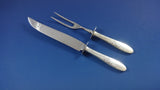 Rose Spray by Easterling Sterling Silver Flatware Set For 8 Service 72 Pieces