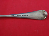 Aesthetic Mixed Metals Gorham Sterling Silver Pie Fork 7" Oak Leaves Geometric