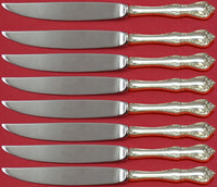 Debussy by Towle Sterling Silver Steak Knife Set 8pc Not Serrated Custom