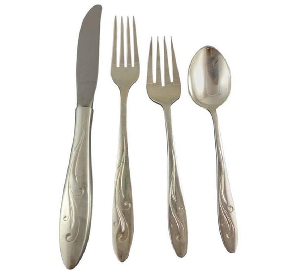 Awakening by Towle Sterling Silver Flatware Set For 6 Service 24 Pieces