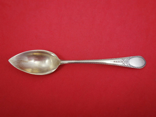 Early American Engraved by Lunt Sterling Silver Grapefruit Spoon Original 5 3/4"