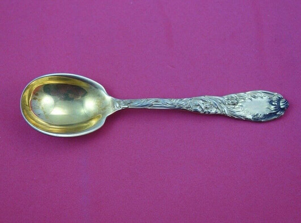 Chrysanthemum Vermeil by Tiffany and Co Sterling Silver Sugar Spoon 6"