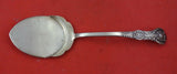 English Victorian Sterling Silver Tomato Server / waffle server  9 3/4"