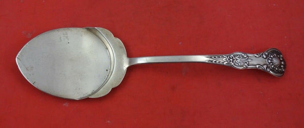 English Victorian Sterling Silver Tomato Server / waffle server  9 3/4"