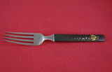 Kozuka by Tiffany and Co Sterling Copper Bronze Dinner Fork with Peacock 7 3/8"