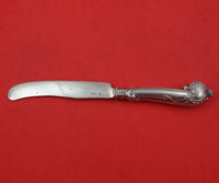 Otto Schneider German .800 Silver Regular Knife Applied Stag Crest 8 5/8"