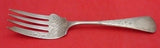 Clematis by Gorham Sterling Silver Cold Meat Fork Brite-Cut 8 1/4" Serving