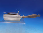 Cartier Sterling Silver Serving Dish Wood Handle Silent Butler 3 3/4" (#7049)