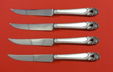 Spring Glory by International Sterling Silver Steak Knife Set 4pc HHWS  Custom