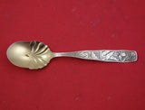 Orchids by Towle Sterling Silver Ice Cream Spoon GW fluted  5 3/8"
