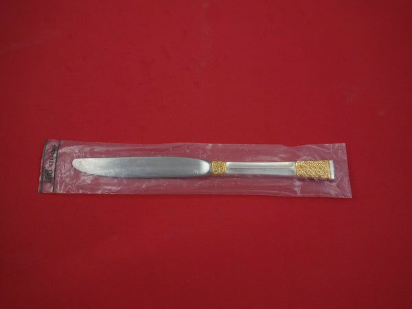 Golden Columbine by Lunt Sterling Silver Regular Knife Modern 9" New