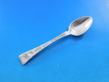 Lap Over Edge Acid Etched by Tiffany Sterling Demitasse Spoon w/ Lobster #2 4"