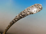 Chrysanthemum by Durgin Sterling Silver Oyster Serving Ladle Gold Washed 10"