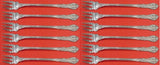 King Edward by Gorham Sterling Silver Cocktail Fork Set 12 pieces 5 3/8"