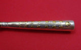 Greek Handle by Tiffany & Co. Sterling Silver Fruit Knife w/Raised Gold Leaves