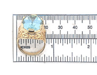 14k Yellow Gold GIA 11.95 Carat Fine Genuine Natural Aquamarine Ring (#J6508)