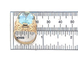 14k Yellow Gold GIA 11.95 Carat Fine Genuine Natural Aquamarine Ring (#J6508)