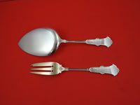 Alhambra by Whiting Sterling Silver Pie Set 7-pc in fitted box brite-cut 8 7/8"
