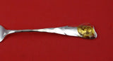 Medallion aka Etruscan by Shiebler Sterling Fish Fork woman w/braided hair 7"