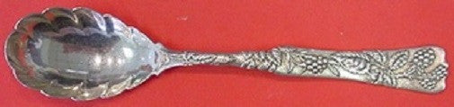 Vine by Tiffany & Co.  Sterling Silver Preserve Spoon with Raspberry 7" Fluted