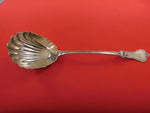 Cone by John L. Westervelt Coin Silver Soup Ladle Shell Bowl 13" Serving Antique