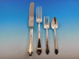 Chateau by Lunt Sterling Silver Flatware Set for 12 Service 89 Piece Dinner Size