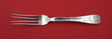 Lap Over Edge Acid Etched By Tiffany Sterling Baked Potato Fork w/pears 7"