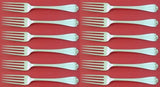Flemish by Tiffany & Co. Sterling Silver Regular Fork Set of 12 pcs 7"