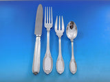 Empire by Buccellati Italy Sterling Silver Flatware for 12 Set 71 pcs Dinner