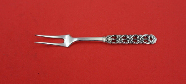 Norwegian Sterling Silver By Brodrene Lohne Lemon Fork #471 2-tine 3 3/4"