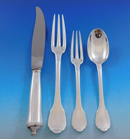 Colbert Coligny Puiforcat French Sterling Silver Flatware Set Service 56 pcs Dn