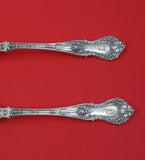 Dorothy Vernon by Whiting Sterling Silver Salad Serving Set 2pc GW FH AS Orig 9"