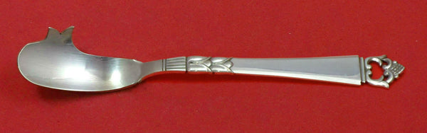Danish Crown by Frigast Sterling Silver Cheese Knife w/Pick FH AS Custom 5 3/4"