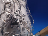 Irish Dublin 1775 Sterling Silver Coffee Pot Swans Birds Swags (#8390)