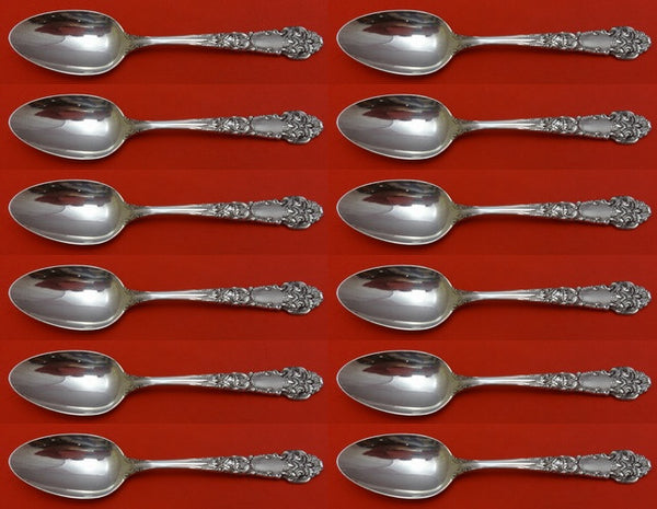 French Renaissance by Reed and Barton Sterling Silver Teaspoon Set 12pcs 5 7/8"