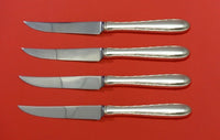 Silver Flutes by Towle Sterling Silver Steak Knife Set 4pc HHWS Custom 8 1/2"