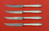 Silver Flutes by Towle Sterling Silver Steak Knife Set 4pc HHWS Custom 8 1/2"