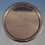 Georg Jensen Sterling Silver Coaster with Engraved Deer #296A (#1682)