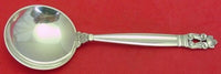Acorn by Georg Jensen Sterling Silver Cream Soup Spoon Round 6 3/8" Silverware