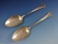 Damask Rose by Oneida Sterling Silver Flatware Set For 12 Service 69 Pcs