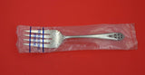 Queens Lace by International Sterling Cold Meat Fork factory sealed 9 1/4" New