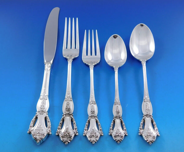 Beauvoir by Tuttle Sterling Silver Flatware Set for 8 Service 40 pieces
