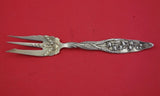 Lily of the Valley by Whiting Sterling Silver Pickle Fork design on tines 6 1/4"