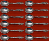 Decor by Gorham Sterling Silver Cream Soup Spoon Set 12 Pieces 6 1/2"