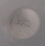 Tiffany Modernism Sterling Silver Serving Bowl #23755 1 1/2" x 9 1/2" (#7927)