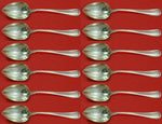 Old French by Gorham Sterling Silver Grapefruit Spoon Custom Set 12 pcs Fluted